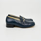 Midnight Heart Leather Loafers (38)