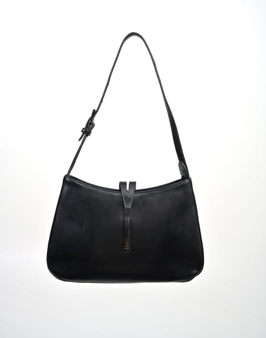 Onyx Leather Purse