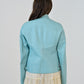 Robin's Egg Leather Jacket