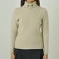 Floral Pane Wool Knit