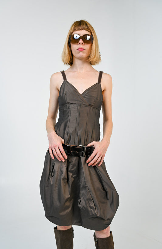 Pewter Bubble Dress