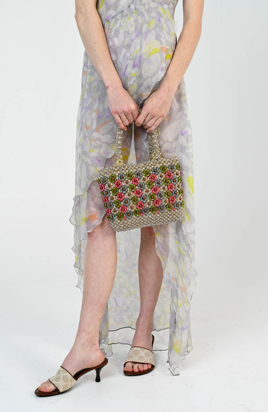 Flora Beaded Purse
