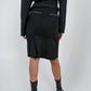 Jet Black Utility Skirt