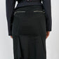 Jet Black Utility Skirt