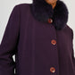 Violet Fox Coat