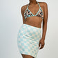 Blumarine Leopard Bikini Top