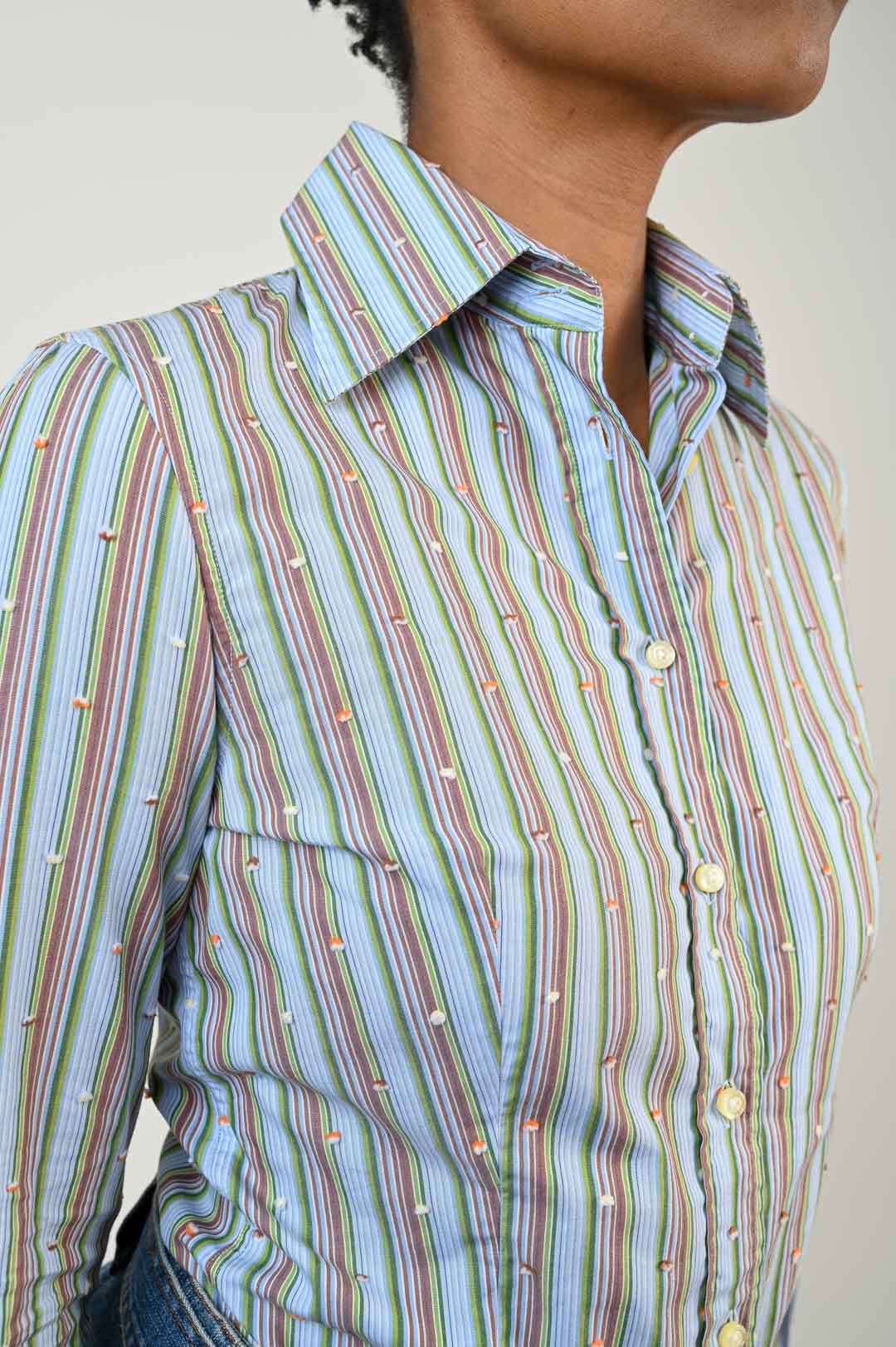 Etro Puff Stripe Shirt