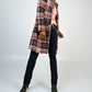 Bow Plaid Coat