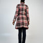 Bow Plaid Coat