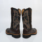 Cocoa Leather Cowgirl Boots (36/37)