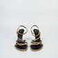 Sergio Rossi Hazelnut Wave Heels (38)