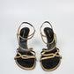 Sergio Rossi Hazelnut Wave Heels (38)