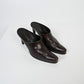 Prada Leather Cocoa Mules (40)