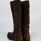 Prada Taupe Suede Boots (37)