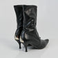 Donald J. Pliner Leather Ankle Boots (37/38)