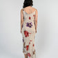 Beige Bouquet Dress