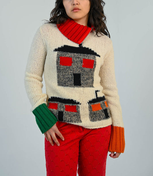 JC Castelbajac Wooly Casa Knit