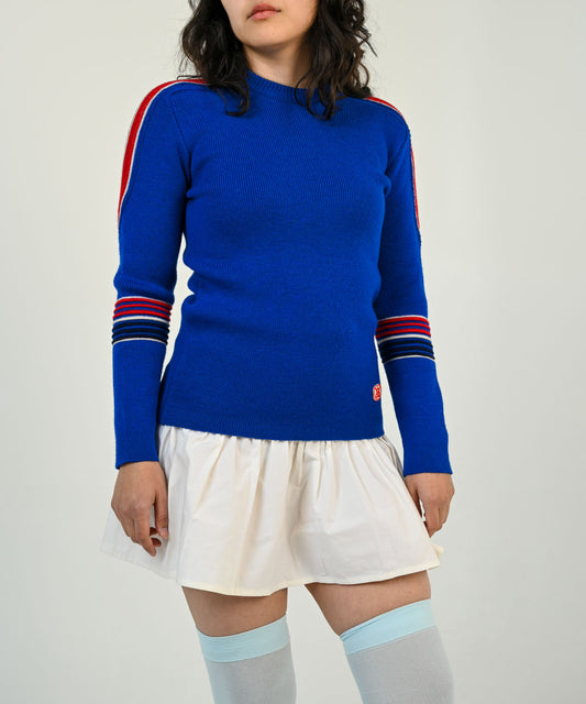 Cobalt Wool Sport Knit