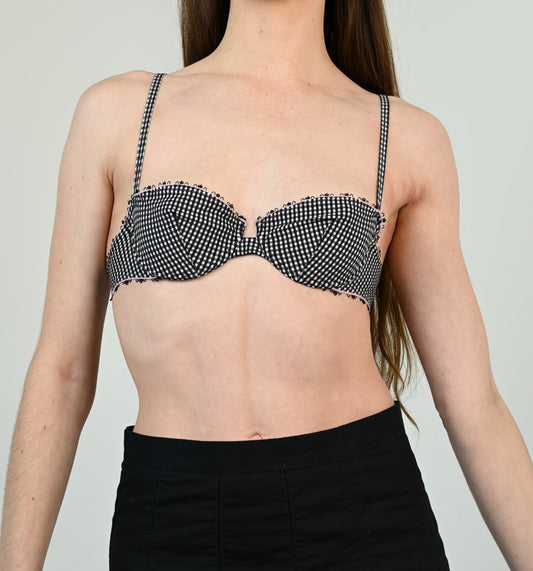 Gingham Bralette