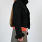 Suede Fur Trim Laced Jacket