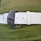 Diesel Ivory Leather Belt