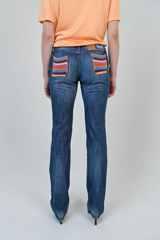 Dolce & Gabbana Knit Jeans