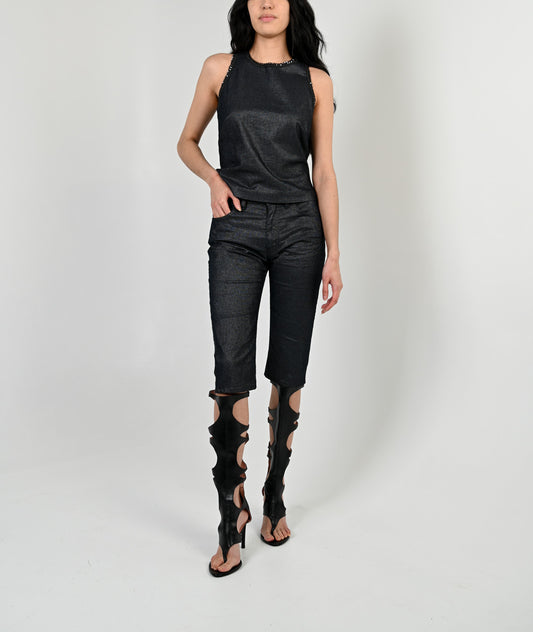 Fiorucci Gunmetal Sequin Set