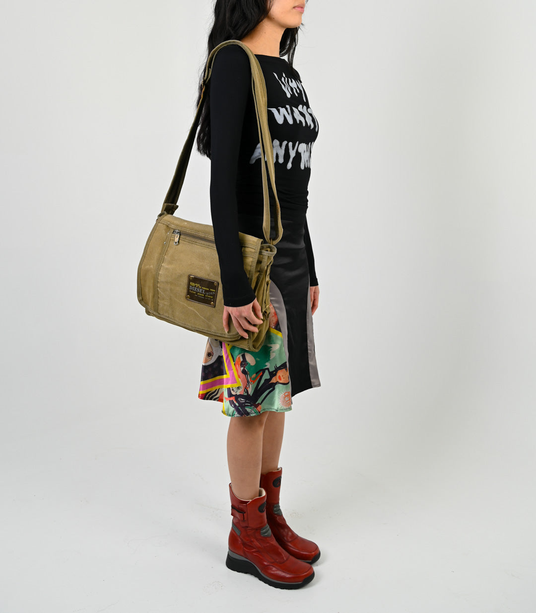 Canvas diesel messenger bag Clearance