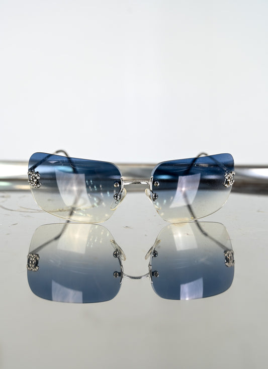 Chanel Bedazzled Sunglasses