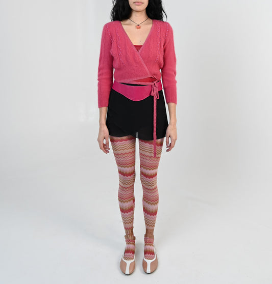 Rosebud Angora Wrap