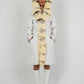 Arctic Fox Leather Coat
