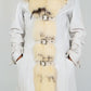 Arctic Fox Leather Coat