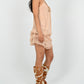 Blush Silk Farfalla Dress