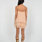 Blush Silk Farfalla Dress