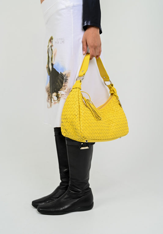 Limone Woven Purse