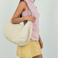 Ivory Oversized Shoulder Bag