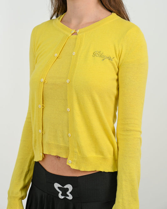 Blumarine Canary Sweater Set