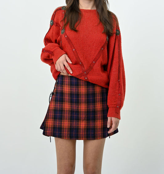 Plaid School Skirt