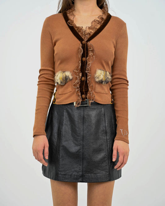 Voyage Passion Cocoa Cardigan