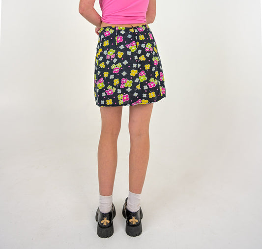 Floral Miniskirt