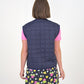 Inky Blue Quilted Vest