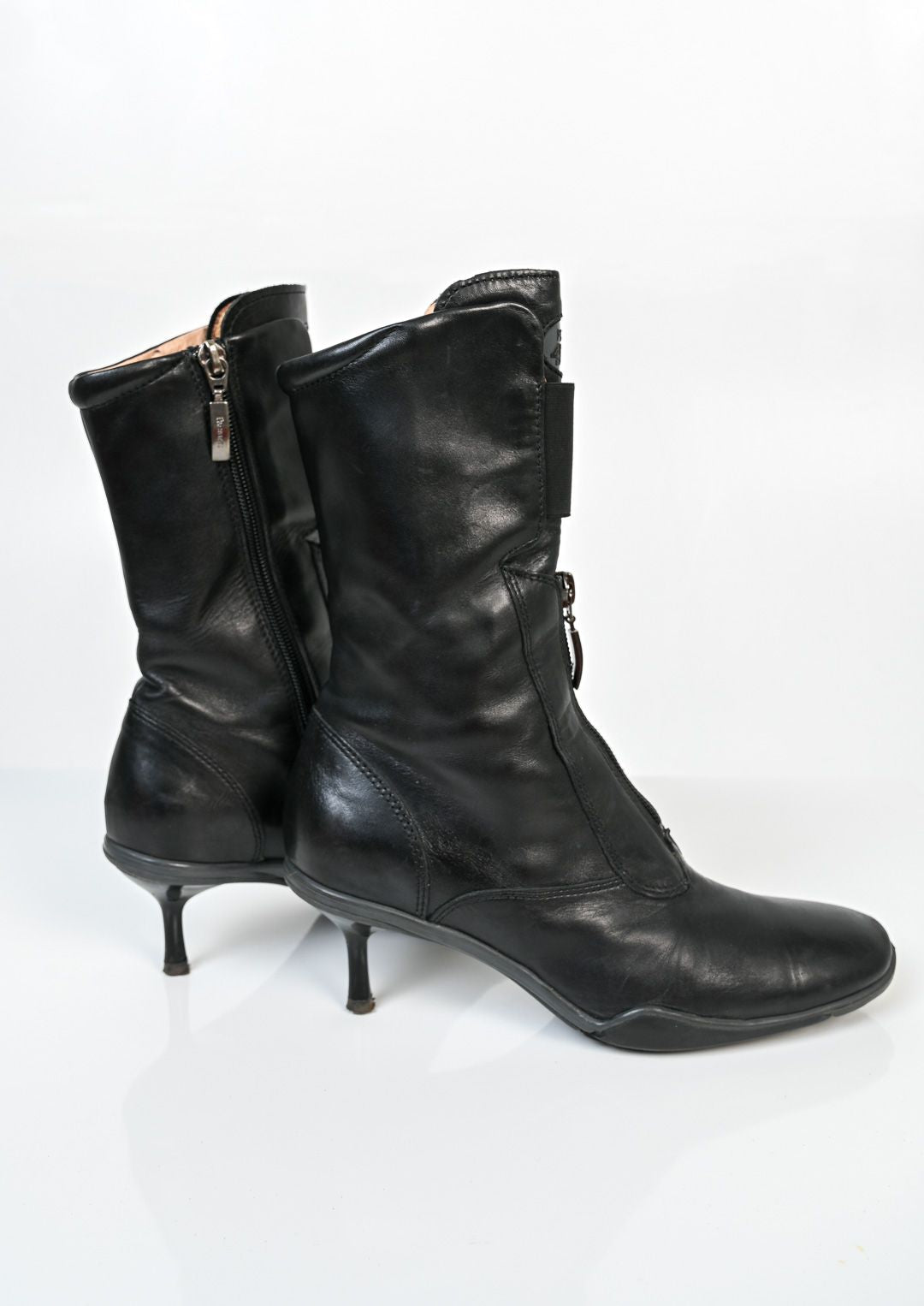 Cesare Paciotti Leather Booties (35/36)