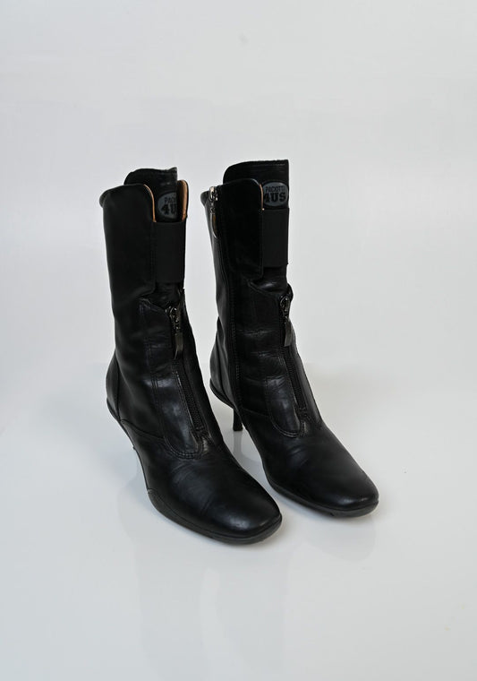 Cesare Paciotti Leather Booties (35/36)