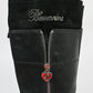 Blumarine Leather Zip Boots (37)