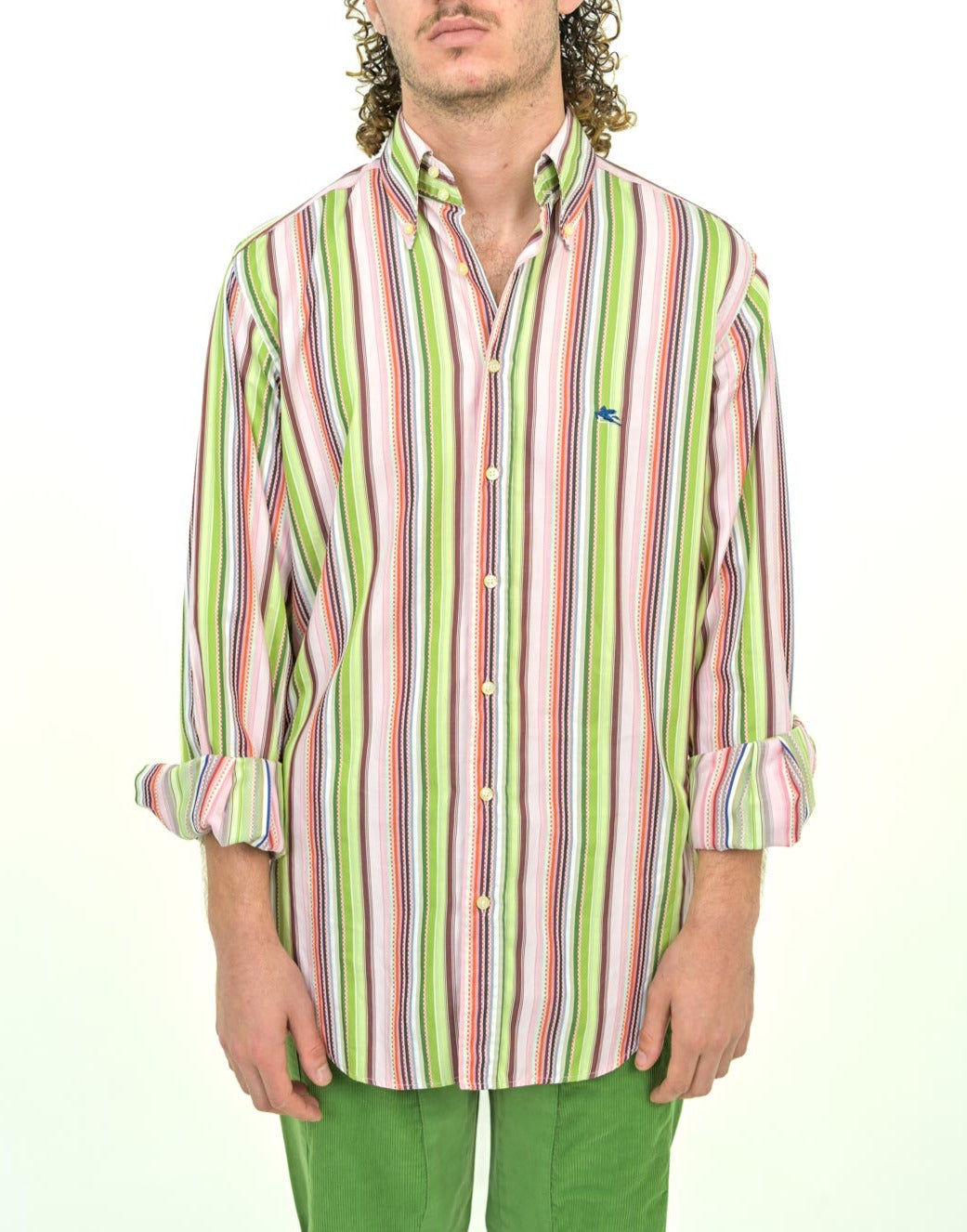 Etro Multicolor Striped Shirt